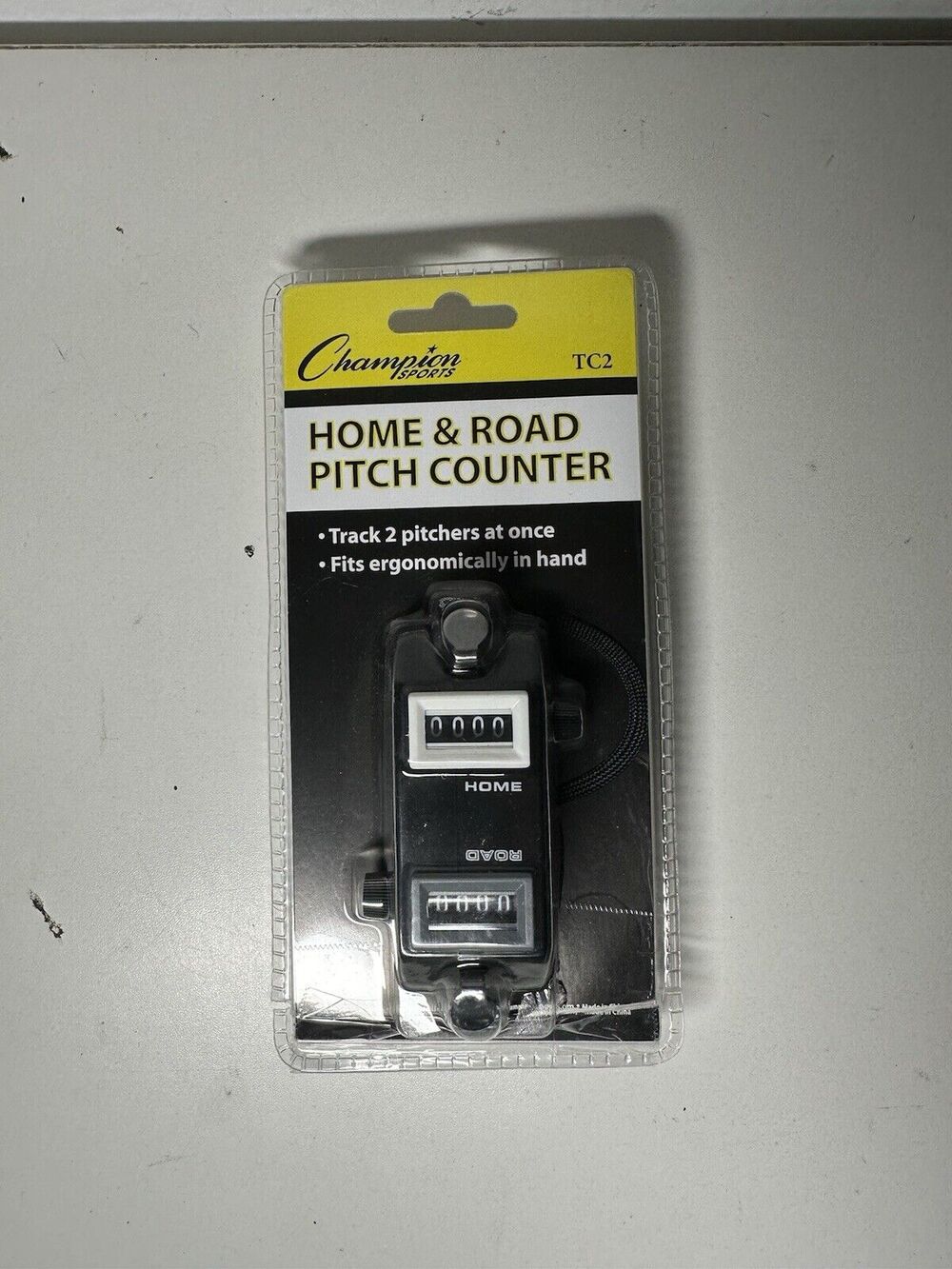 Home & Road Away Dual Baseball Softball Pitch Counter Track Count 2 Pitchers USA